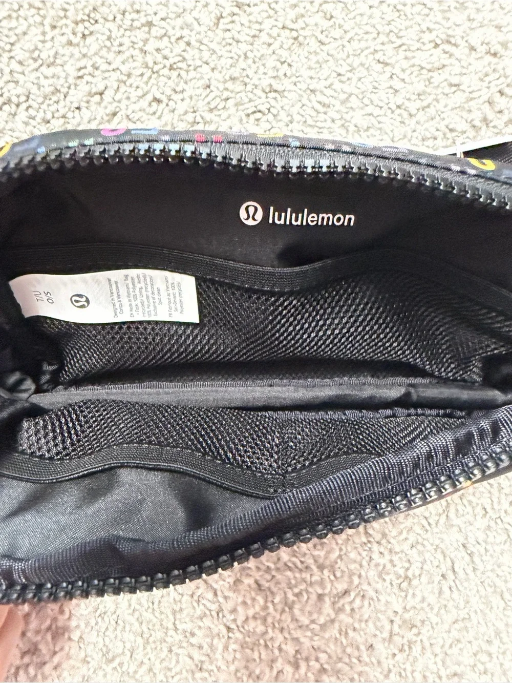 NWT Lululemon Everywhere Belt Bag LULB Multicolor Lu Logo Print Rare